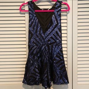 Urban Outfitters Kimchi Blue Sequined Romper